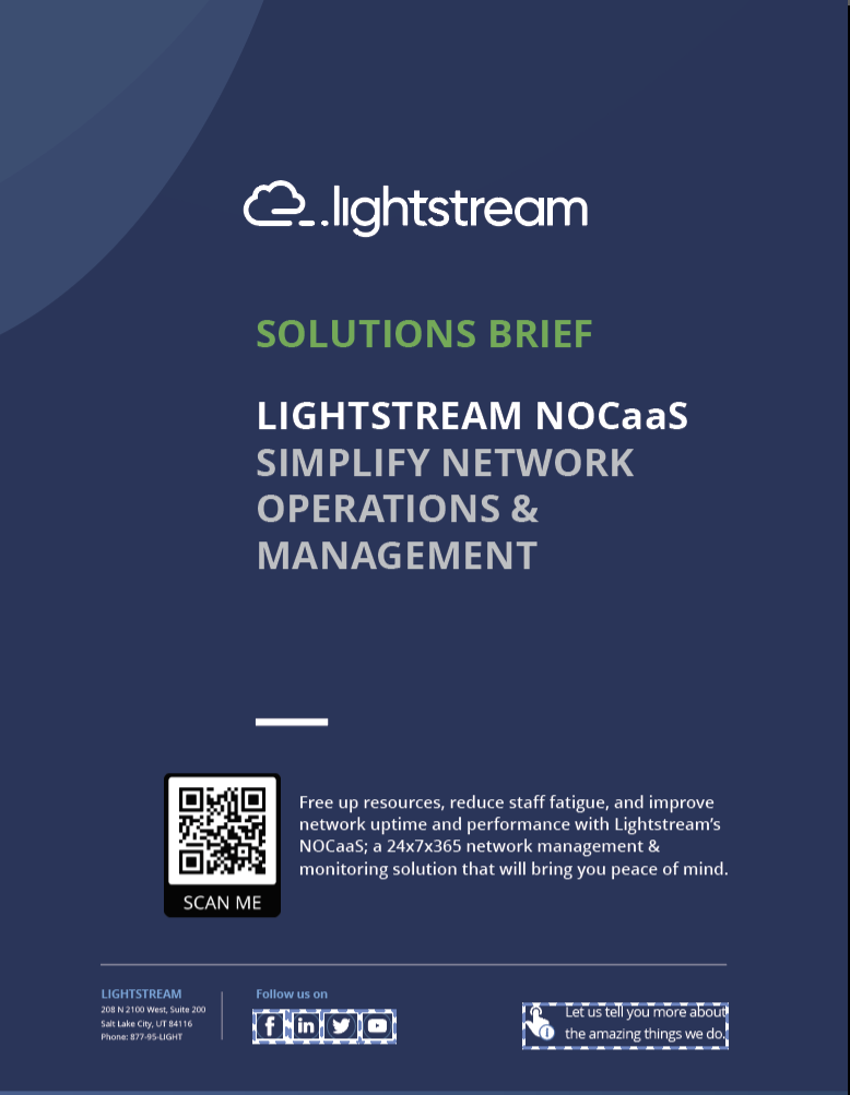 Lightstream NOCaaS Cover Page